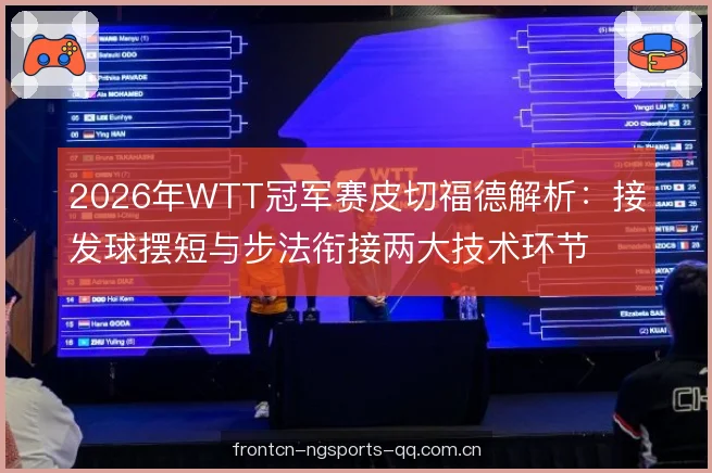 2026年WTT冠军赛皮切福德解析:接发球摆短与步法衔接两大技术环节 2026年WTT冠军赛皮切福德解析:接发球摆短与步法衔接两大技术环节